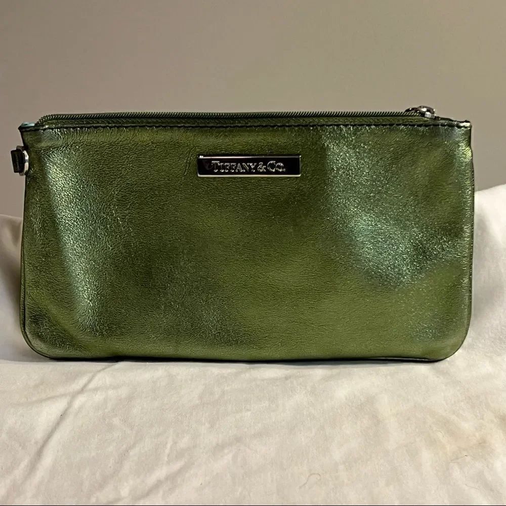 Tiffany & Co. Pouch/ Wristlet - Green